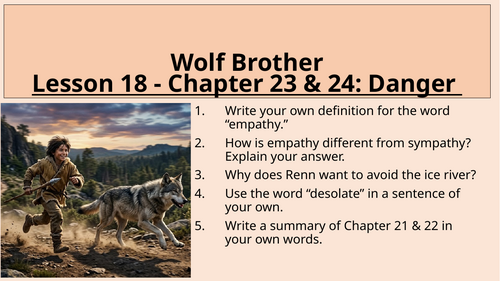 Wolf Brother - Turning Point - Chapter 23 and 24