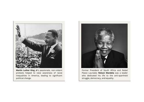 Inspirational People of History Display | Teaching Resources