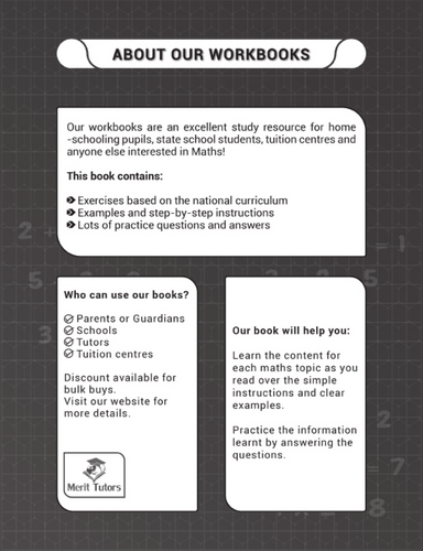 Year 6 Maths Workbook 4 | Part 1 | Ages 10-11 | Teaching Resources