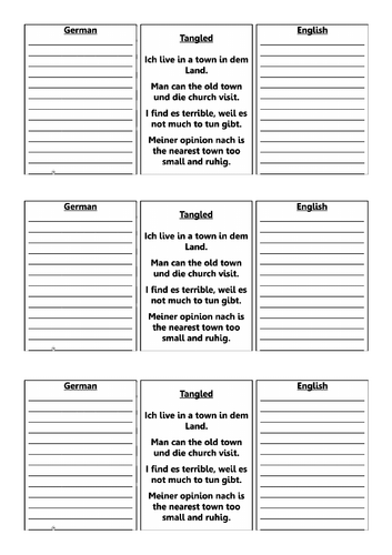 New GCSE German (2024) - AQA - 9.2G (Hier wohne ich) - Full lessons and ...