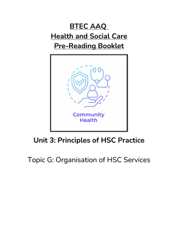 BTEC AAQ Health and Social Care - Unit 3 - Aim B (P5 Lessons ...