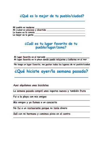 Pearson EDEXCEL 2024 Spanish - Module 6 - Unidad 5 (Un intercambio ...