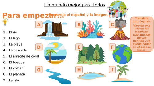 Pearson EDEXCEL new spec 2024 Spanish - Module 7 (Un mundo mejor para ...