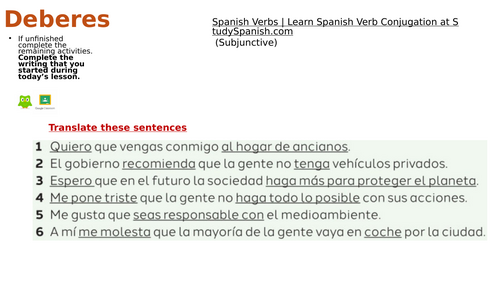 Pearson EDEXCEL new spec 2024 Spanish - Module 7 (Un mundo mejor para ...