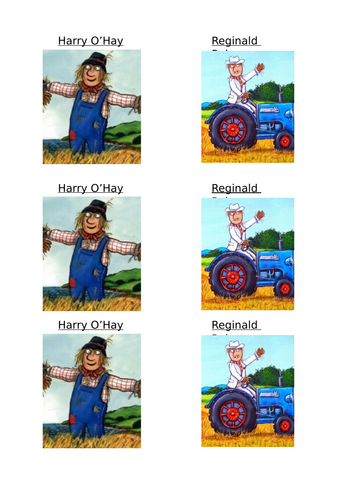 Week 3 The Scarecrow's Wedding Planning