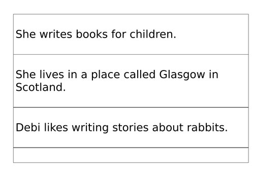 Week 1 Peter Rabbit Planning