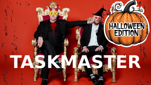Taskmaster | Halloween Autum | Fun Challenge Game | PowerPoint | 30 ...
