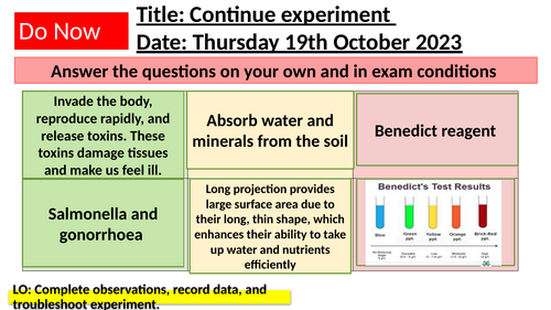 Infection and Immunity Project KS3 Science (7 lessons) | Teaching Resources