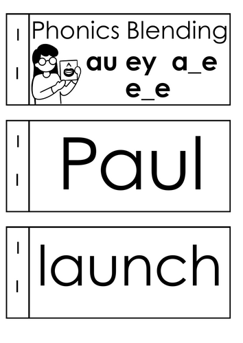 Phase 5 Blending booklets