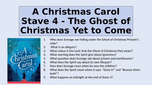 A Christmas Carol - Stave 4: Ghost of Christmas Yet to Come