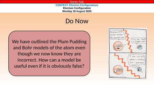 IB Chemistry (2025) S1.3 Electron Configuration | Teaching Resources