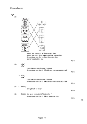 Year 7 Electricity Scheme of Work | Teaching Resources