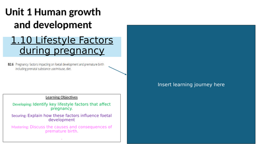 AAQ Health and Social Care Unit 1 Human Lifespan Development 1.10 ...