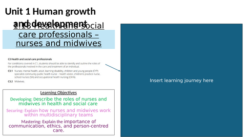AAQ Health and Social Care Unit 1 - All lessons | Teaching Resources