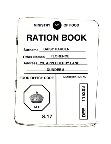 Worksheets from World War 2 Workbook by Rebecca Soyannwo and Ration ...