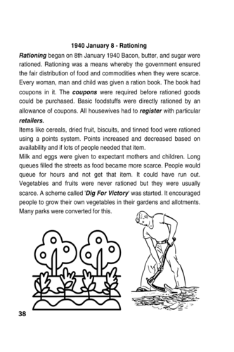 Worksheets from World War 2 Workbook by Rebecca Soyannwo and Ration ...