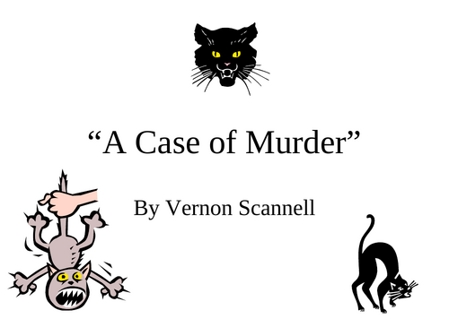 A Case of Murder Critical Essay