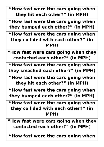 AQA A-level Psychology: Leading Questions. (Lesson 11 of Memory)