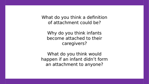 AQA A-level Psychology: Lorenz. (Lesson 1 of Attachment)