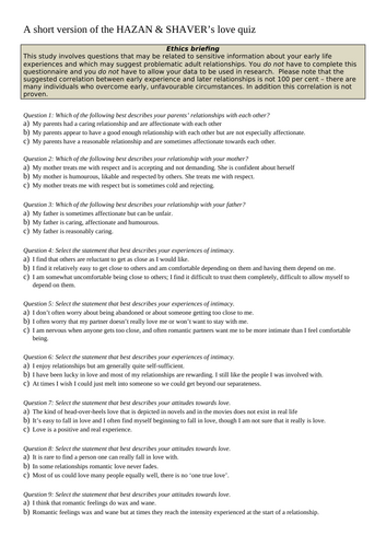 AQA A-level Psychology: Effects of Attachment on Later Relationships. (Lesson 16 of Attachment)