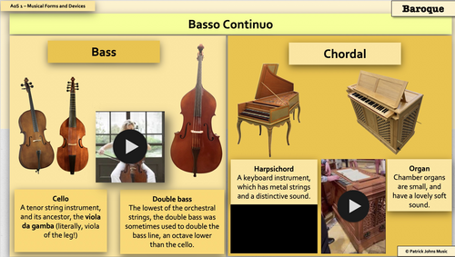 Eduqas GCSE Music - AoS 1 - Musical Forms and Devices [Part I] - SIX ...