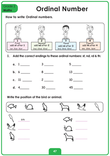 Number Pattern Worksheets Grade 2 PYP IB from BeeOne Books Rated 4.7/5 ...