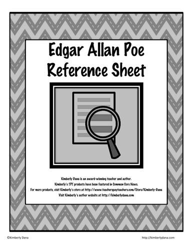 Edgar Allan Poe Reference Guide