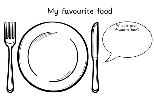 All about me- my favourite food