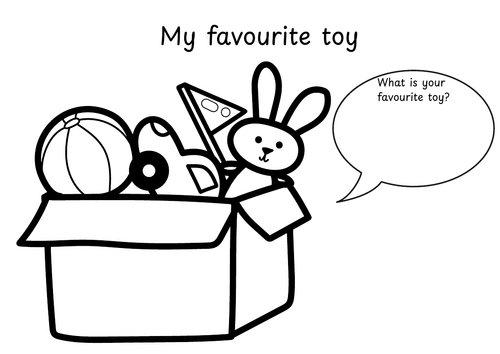 All about me- my favourite toy
