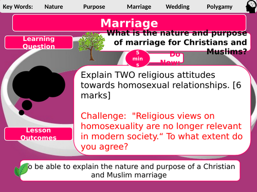 AQA Relationships and Family L5- Marriage