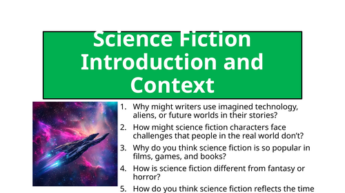 Science Fiction - Introduction and Context
