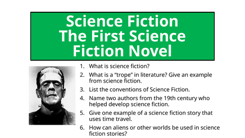 Science Fiction - The First Science Fiction Novel (Frankenstein)