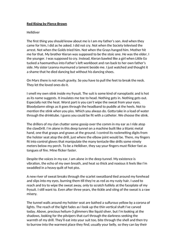 Science Fiction - Settings