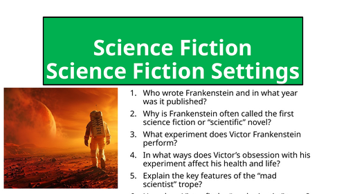 Science Fiction - Settings