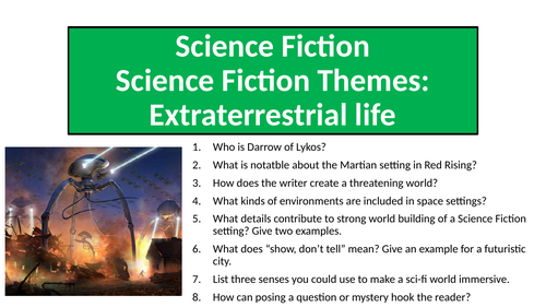 Science Fiction - Extraterrestrial Life (Aliens - War Of The Worlds)