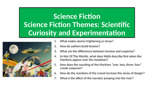 Science Fiction - Scientific Curiosity and Experimentation (I Am Legend)