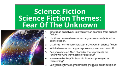Science Fiction - Fear Of The Unknown