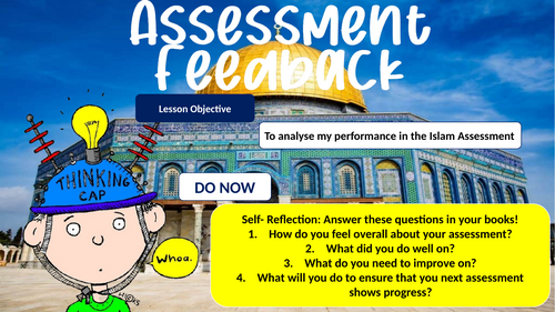 AQA Muslim Beliefs L15- Assessment Feedback