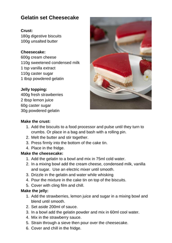 GCSE Food Prep and Nutrition - Milk, Cheese, Yoghurt Lesson Bundle ...