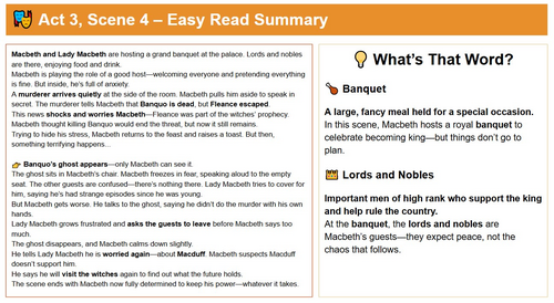 Macbeth: Complete Scene-by-Scene Scheme of Work | Teaching Resources