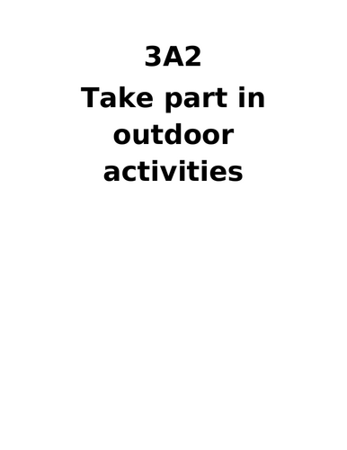 Cover sheets for Module 3 - Sport and Leisure - ASDAN PDP course ...