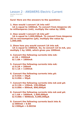 GCSE Electronics Concepts L2 — presentation, worksheet & videos ...