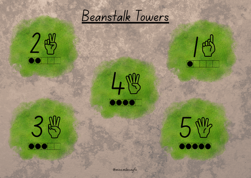 Beanstalk towers maths 1-5