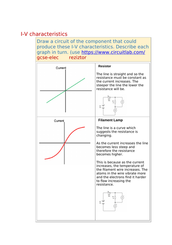 GCSE Electronics Concepts L2 — presentation, worksheet & videos ...