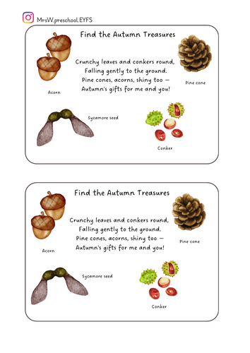 Autumn Treasure Hunt