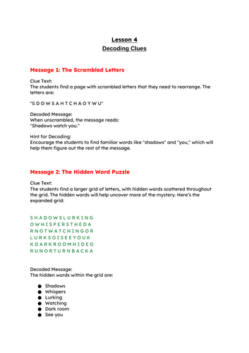 Dreadmoor Manor & Room 13 Drama Scheme of Work | Teaching Resources