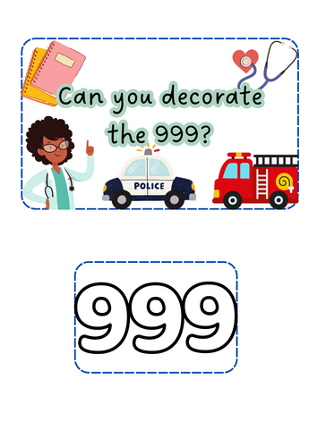 People who help us - decorate 999