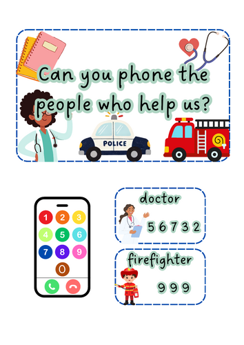 People who help us - Phone numbers