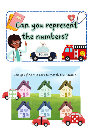 People who help us - Represent numbers