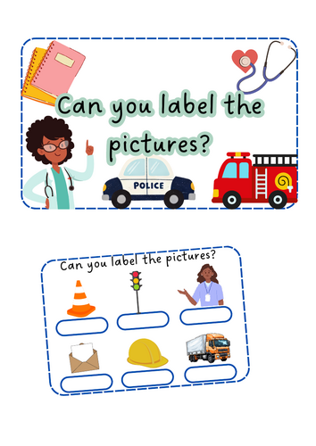 People who help us.- Labelling